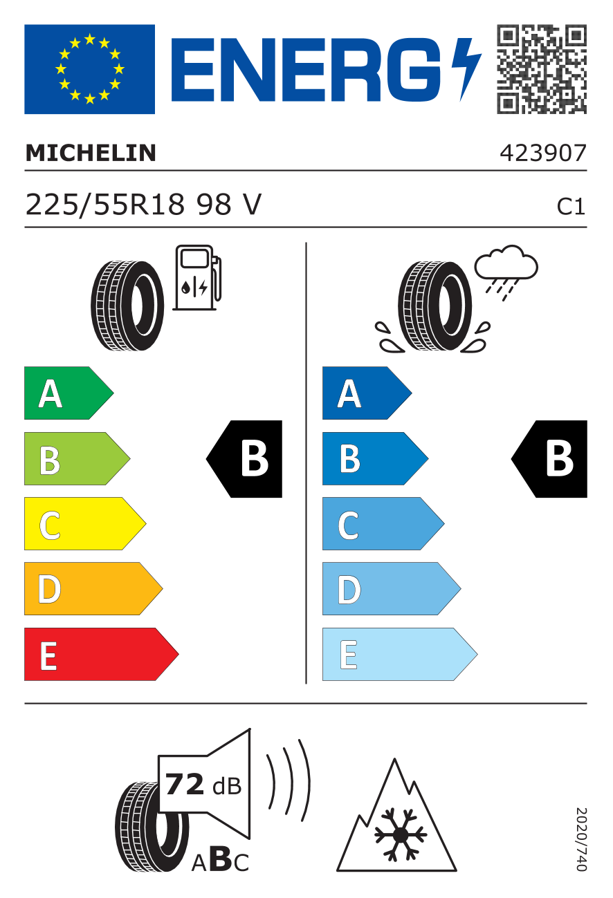 Michelin 225/55R18 98V CrossClimate 3