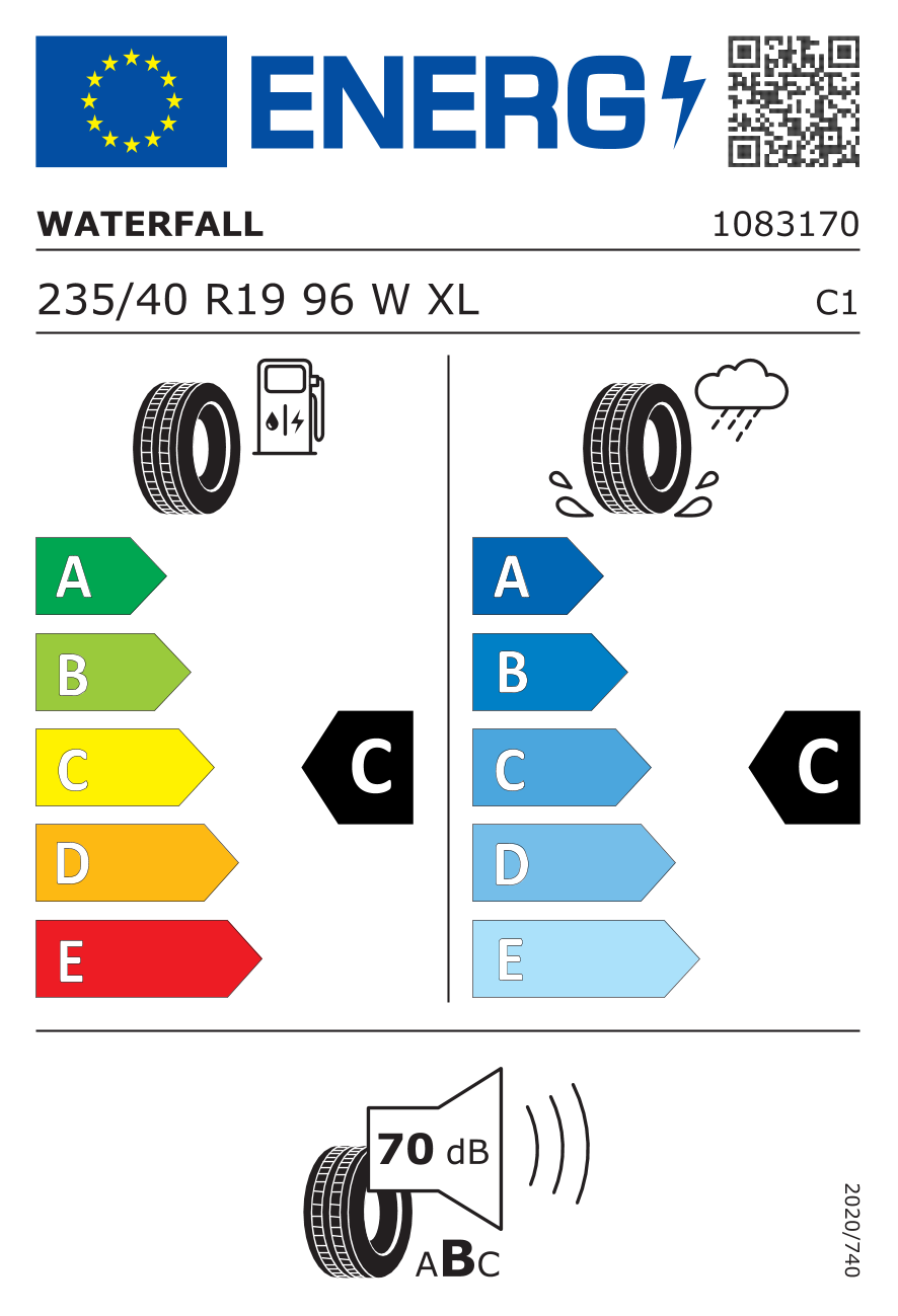 Waterfall 235/40R19 96W XL Eco Dynamic