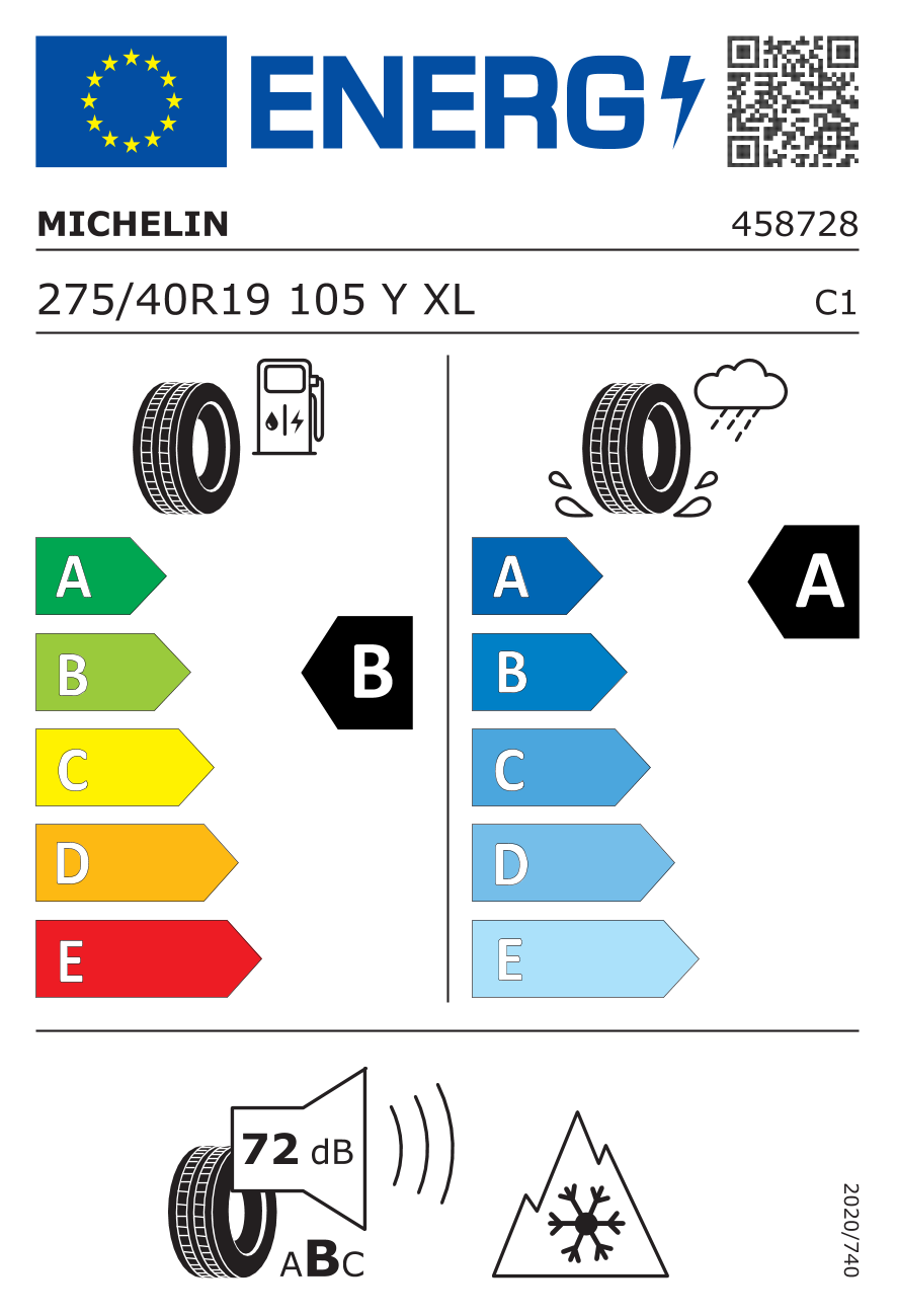 Michelin 275/40R19 105Y XL CrossClimate 3 Sport