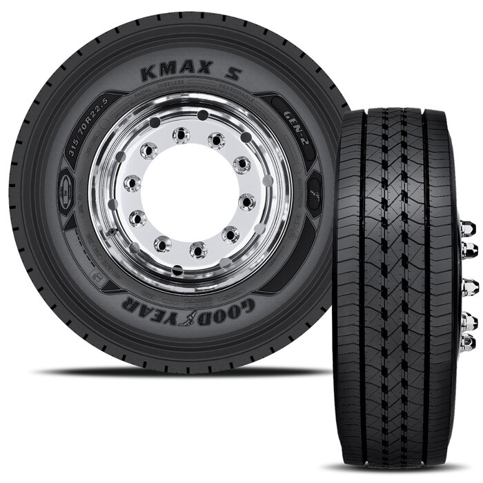 Goodyear 215/75R17.5 128/126M Ön Aks Kmax S Gen-2